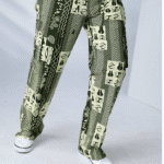 Tribal Forest Print Pant - front view