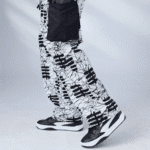 Tribal Monochrome Pant - front view