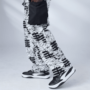 Tribal Monochrome Pant - front view