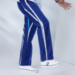 Tribal Navy Adire Pant - front view